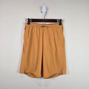 Patagonia Mens Multi Trails Shorts Size S 8" Inseam Golden Caramel Lined Running